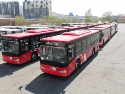 Эрээний хил дээр шинэ 100 автобус иржээ