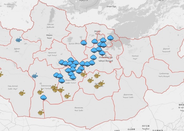 Зарим нутгаар цасан болон шороон шуурга шуурахыг анхаарууллаа