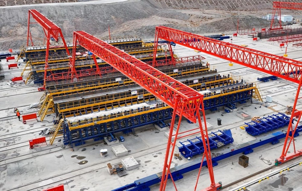 Гашуунсухайт-Ганцмод боомтын төмөр замын бүтээн байгуулалт үргэлжилж байна