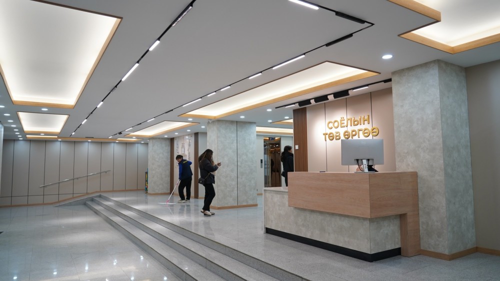 Соёлын төв өргөөний засвар дуусжээ