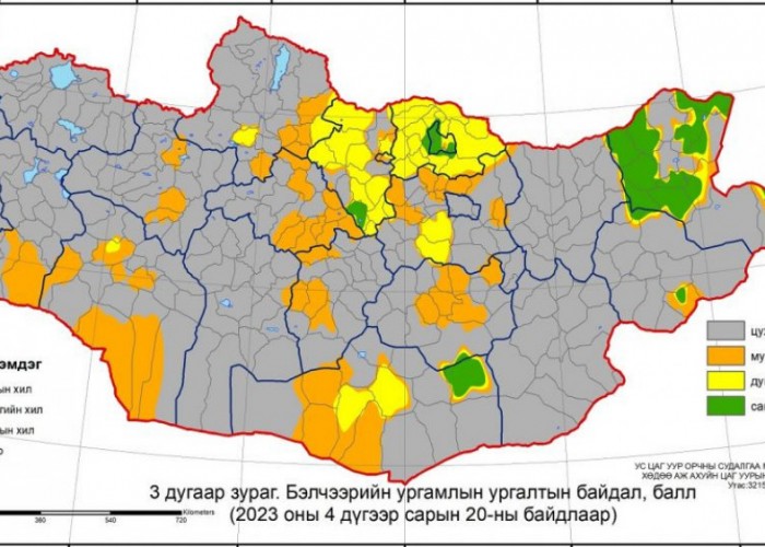 Нийт нутгийн 70 гаруй хувьд бэлчээрийн ургамал цухуйгаагүй байна