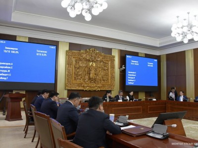 ТББХ: Монгол Улсын Үндсэн хуульд оруулах өөрчлөлтийн төслийн гурав дахь хэлэлцүүлгийг хийлээ