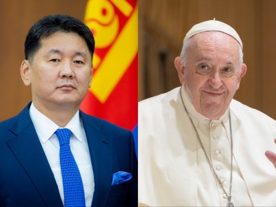 Монгол Улсын Ерөнхийлөгчийн урилгаар Гэгээн Ширээт Улсын Төрийн тэргүүн Пап Францис Монгол Улсад айлчилна