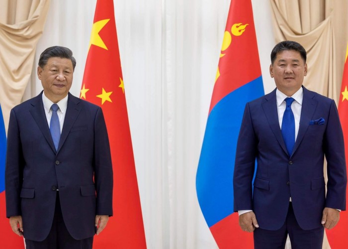 Монгол Улсын Ерөнхийлөгч У.Хүрэлсүх БНХАУ-ын дарга Ши Жиньпин-тэй уулзлаа