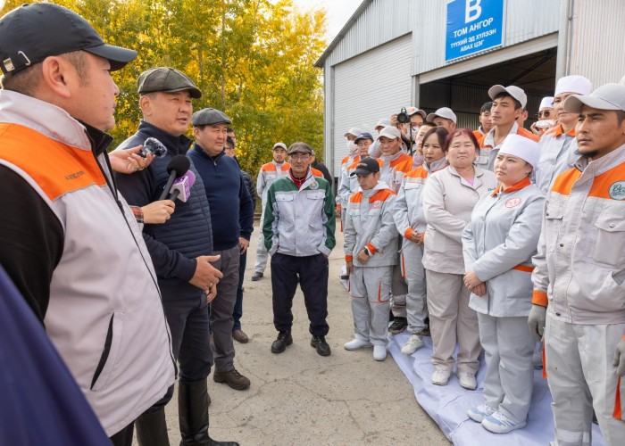 Монгол Улсын Ерөнхийлөгч Дархан-Уул аймагт ажиллалаа