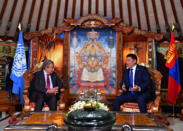 Монгол Улсын Ерөнхийлөгч У.Хүрэлсүх Нэгдсэн үндэстний байгууллагын Ерөнхий нарийн бичгийн даргад хариу мэндчилгээ илгээв