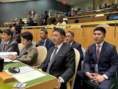 Монгол Улсын Ерөнхийлөгч НҮБ-ын Ерөнхий Ассамблейн 78 дугаар чуулганы Ерөнхий санал шүүмжлэлийн нээлтэд оролцов