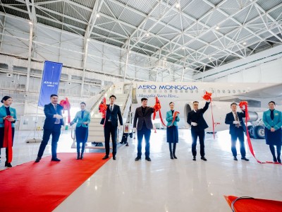"Аэро Монголиа" ХХК Airbus А319-115 агаарын хөлгөө хүлээн авлаа