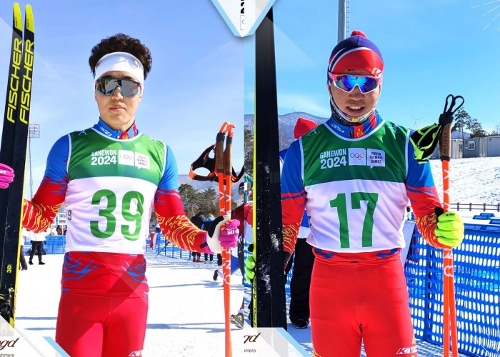 "Канвон-2024" олимпын эрэгтэй цаначдын уралдаанд Т.Өсөх-Ирээдүй 22, А.Хүслэн 42 дугаар байрт орлоо