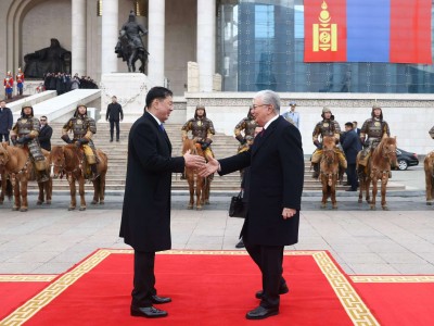 Бүгд Найрамдах Казахстан Улсын Ерөнхийлөгчийг албан ёсоор угтаж авлаа