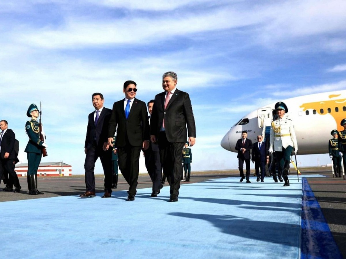 Ерөнхийлөгч У.Хүрэлсүхийн Бүгд Найрамдах Казахстан Улсад хийх төрийн айлчлал эхэллээ